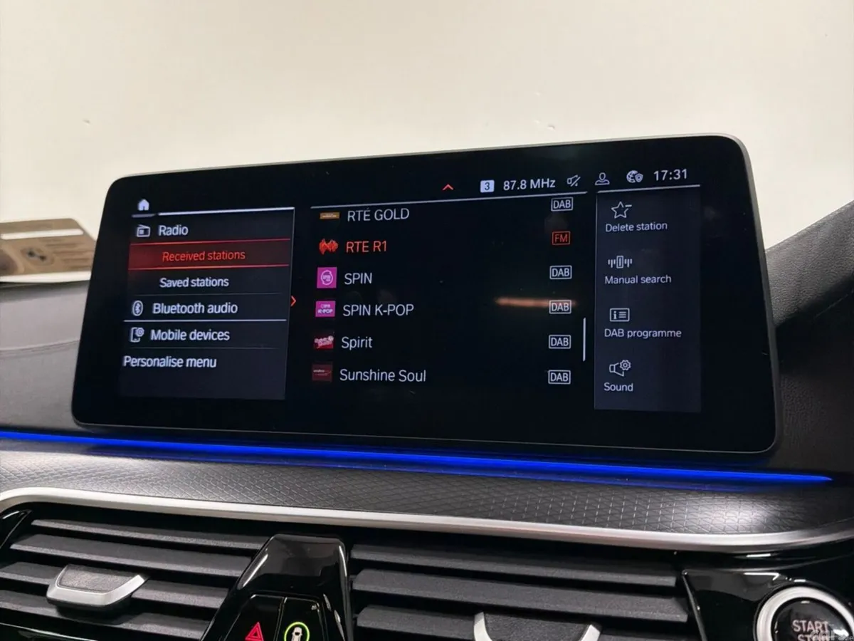 BMW 5-Series Saloon, Diesel, 2023, Blue