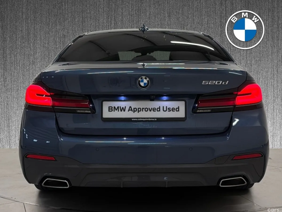 BMW 5-Series Saloon, Diesel, 2023, Blue