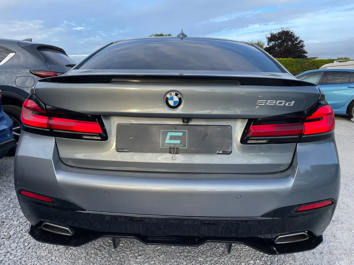 BMW 5-Series Saloon, Diesel, 2021, Blue