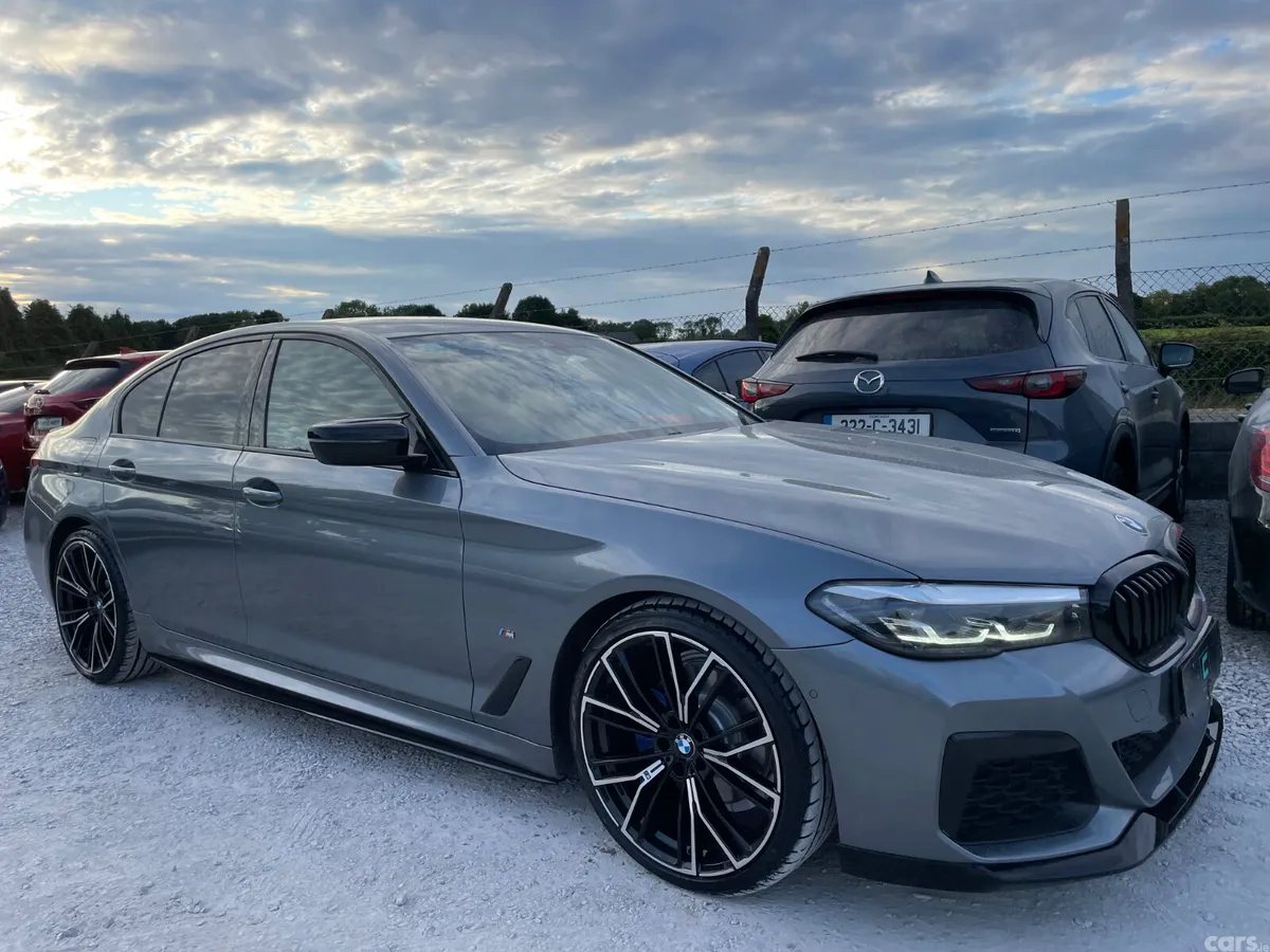 BMW 5-Series Saloon, Diesel, 2021, Blue