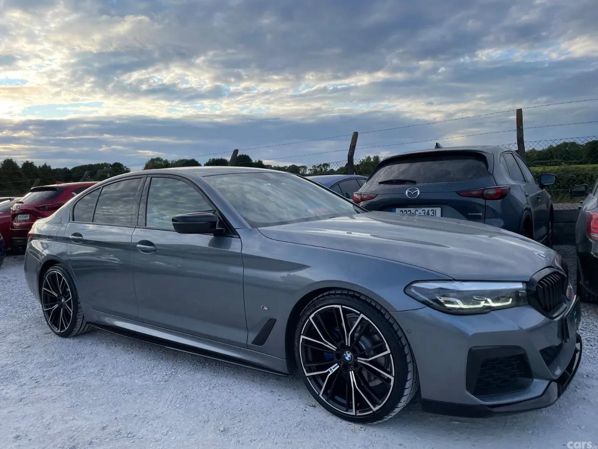 BMW 5-Series Saloon, Diesel, 2021, Blue