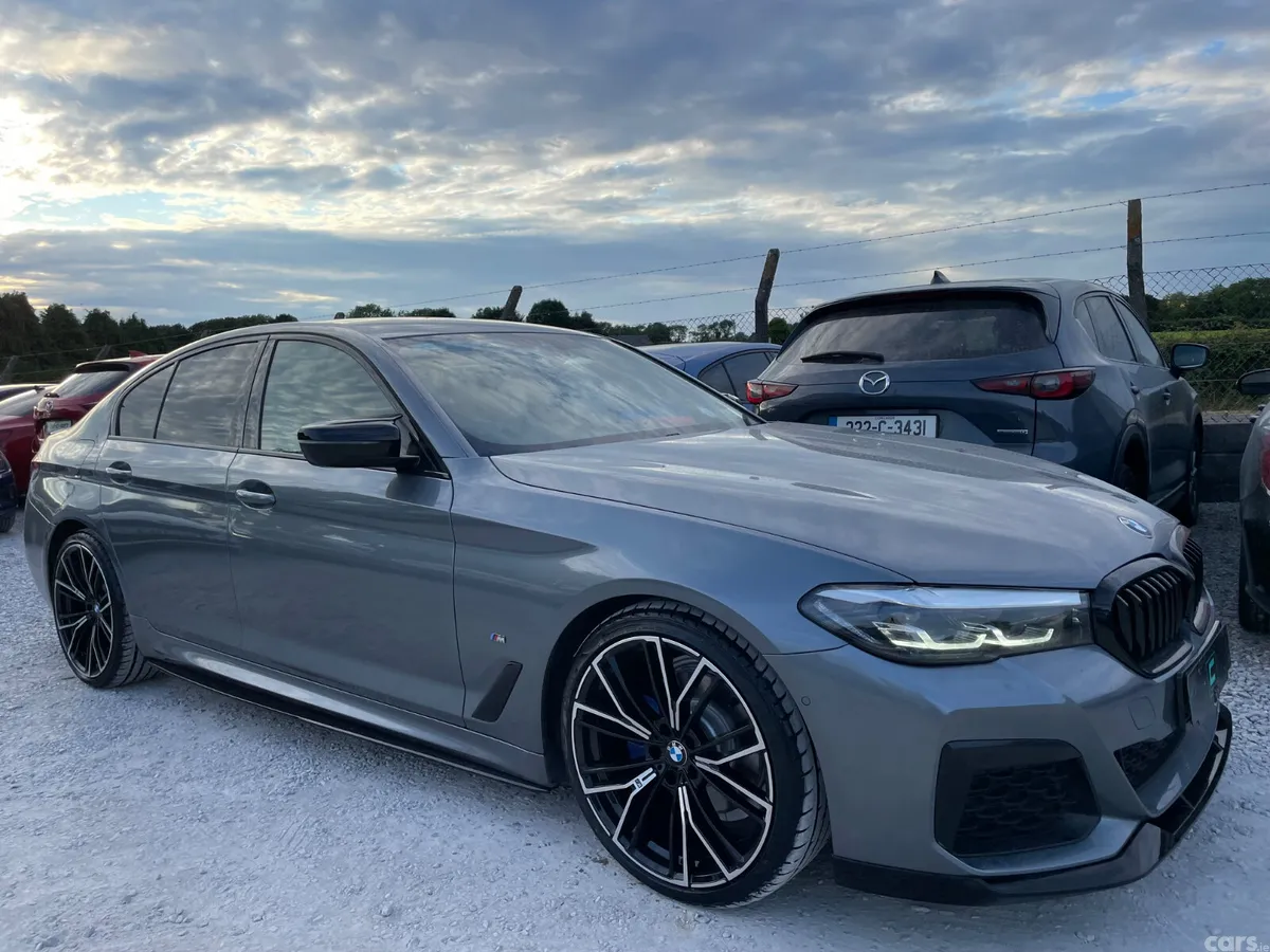 BMW 5-Series Saloon, Diesel, 2021, Blue