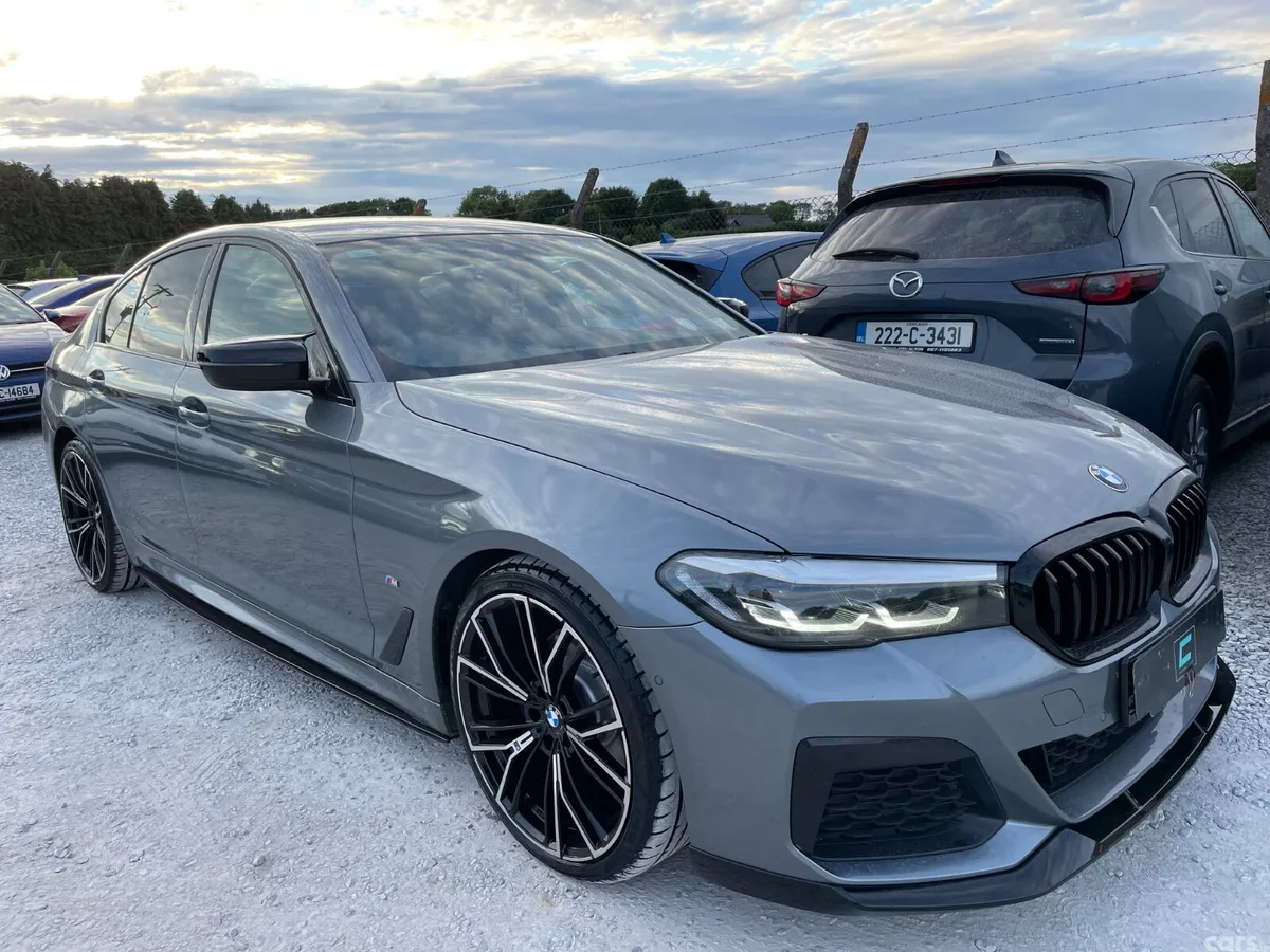 BMW 5-Series Saloon, Diesel, 2021, Blue