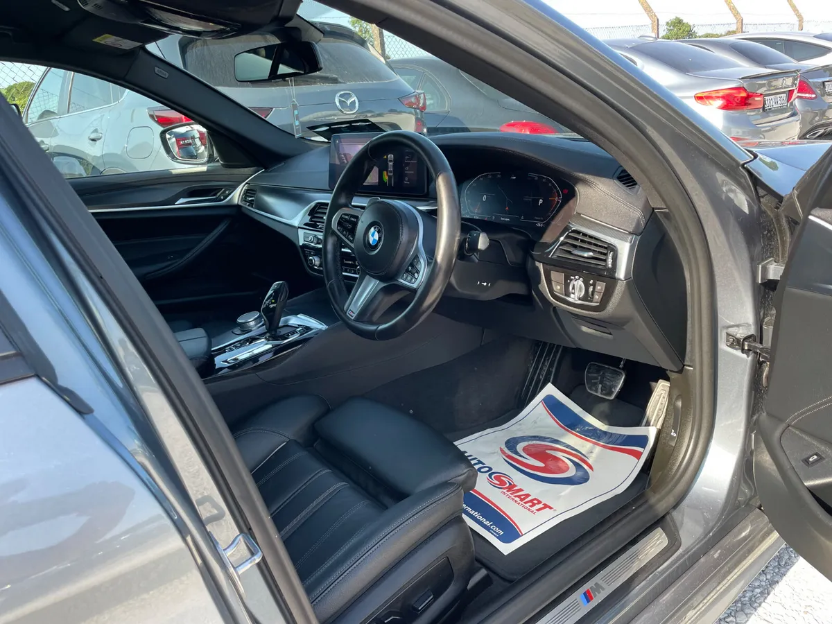 BMW 5-Series Saloon, Diesel, 2021, Blue