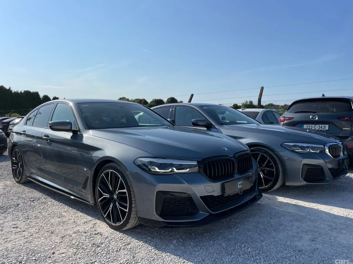 BMW 5-Series Saloon, Diesel, 2021, Blue