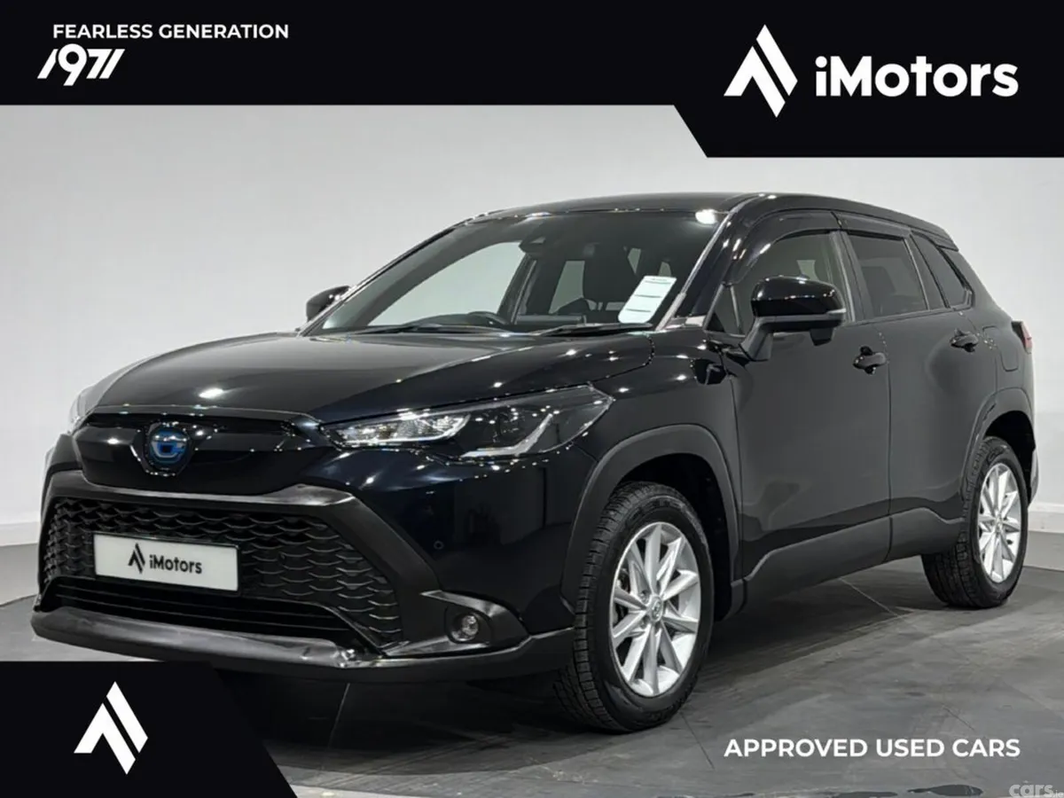Toyota Corolla Cross SUV, Petrol Hybrid, 2023, Black