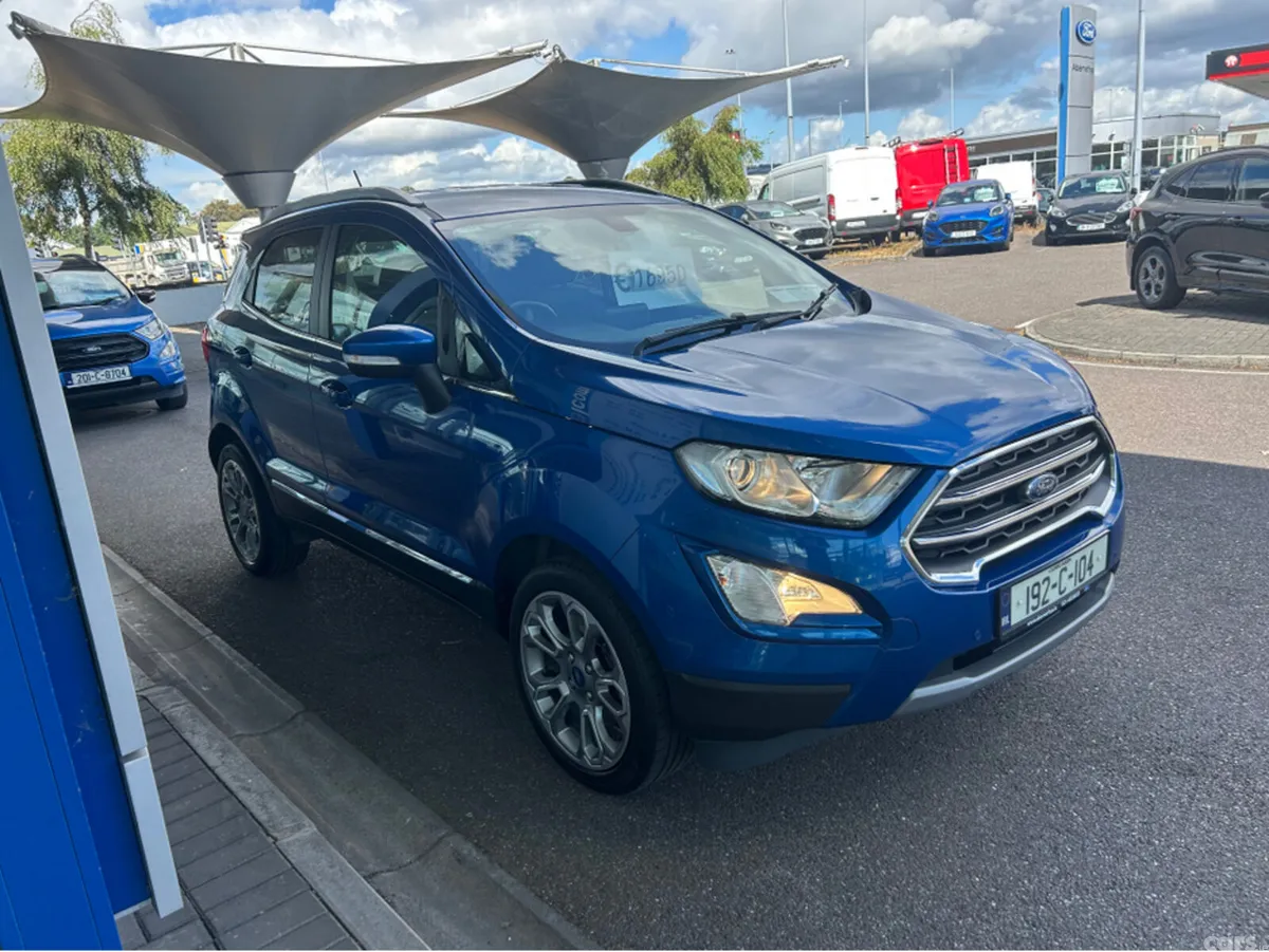 Ford EcoSport Hatchback, Petrol, 2019, Blue