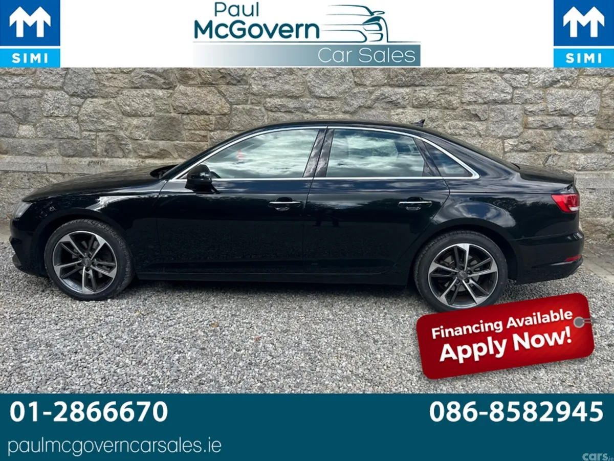 Audi A4 Saloon, Petrol, 2019, Black