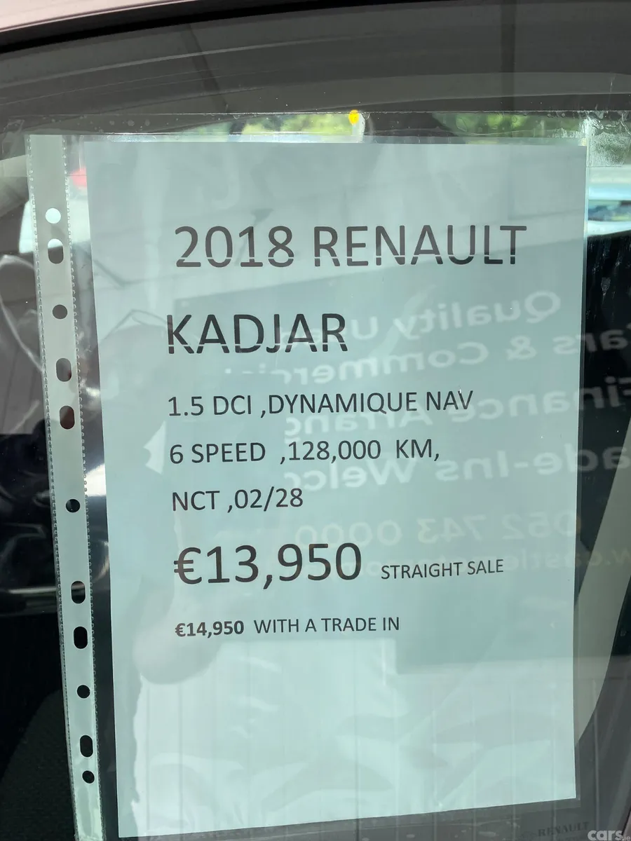 Renault Kadjar SUV, Diesel, 2018, Grey