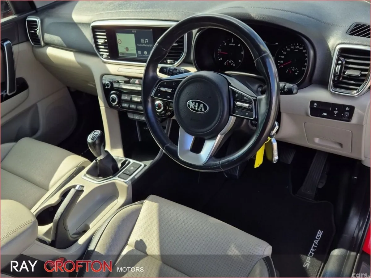 Kia Sportage SUV, Diesel, 2020, Red