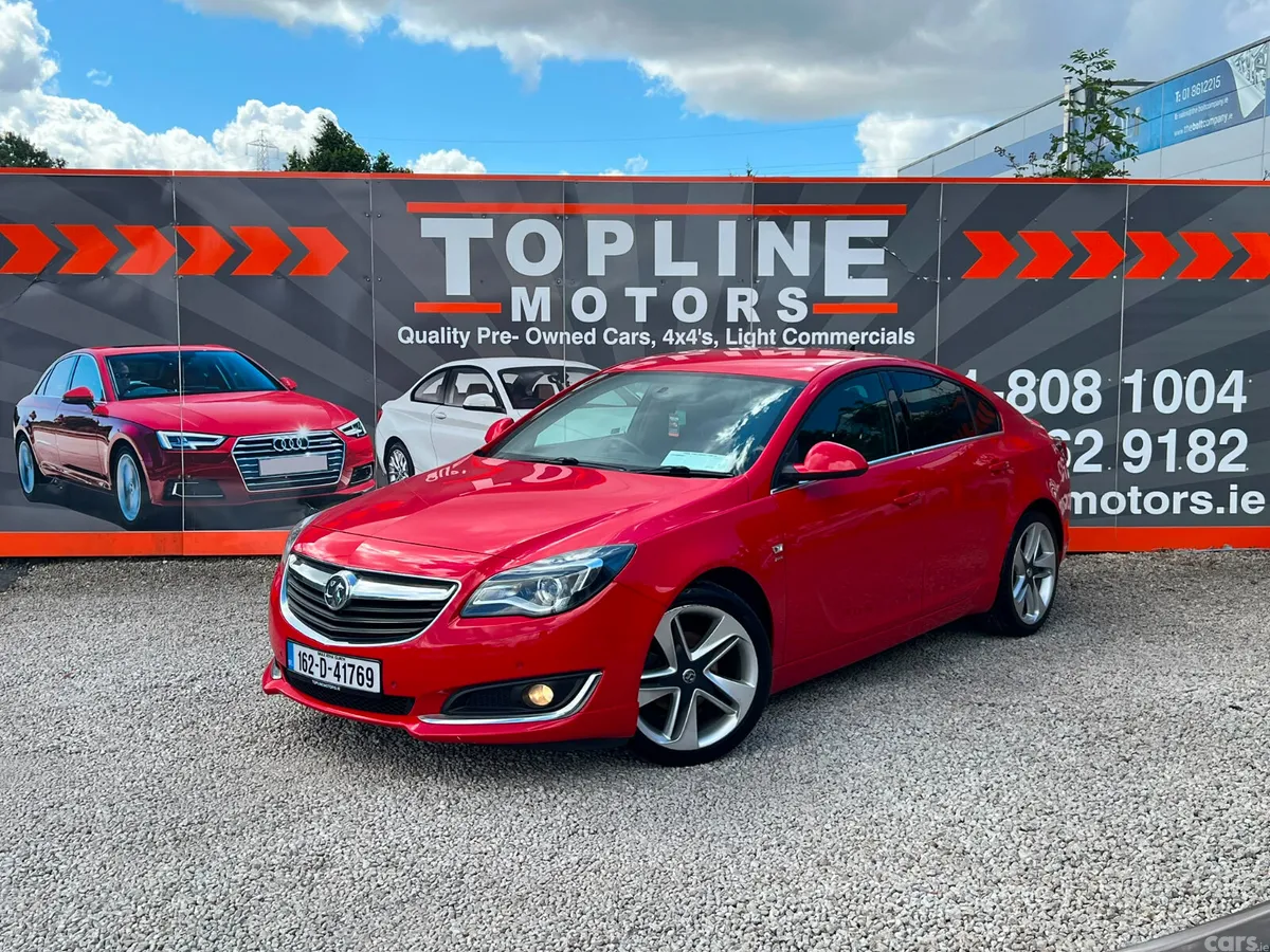 Opel Insignia Hatchback, Diesel, 2016, Red