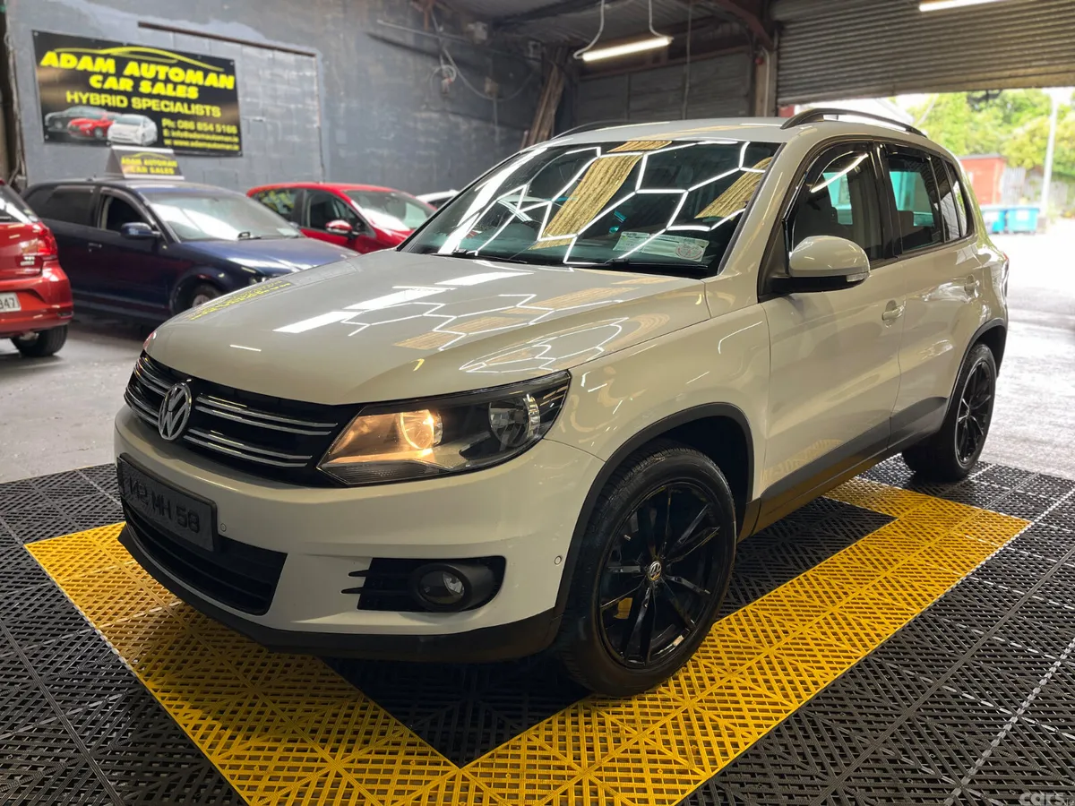 Volkswagen Tiguan SUV, Diesel, 2014, White