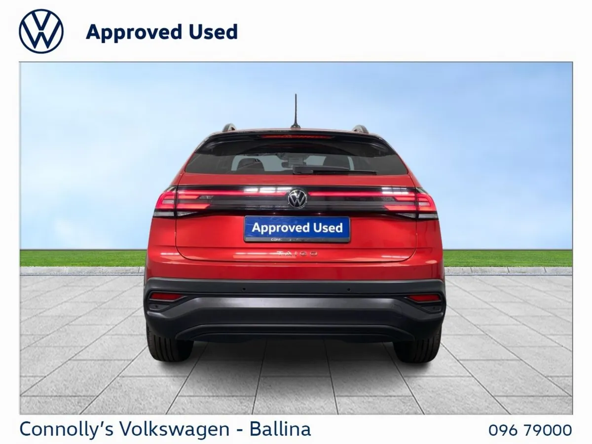 Volkswagen Taigo Estate, Petrol, 2023, Red