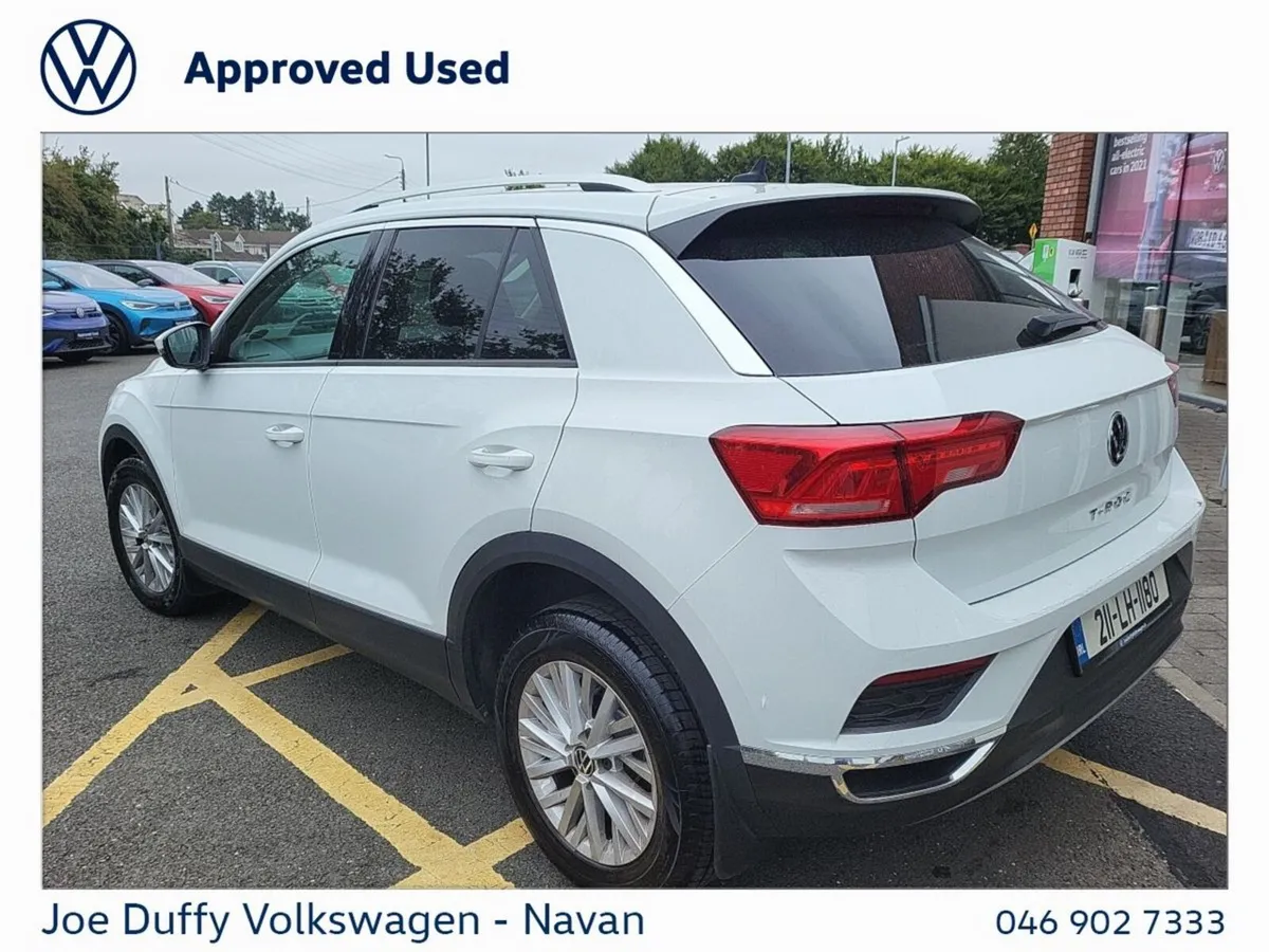 Volkswagen T-Roc SUV, Petrol, 2021, White