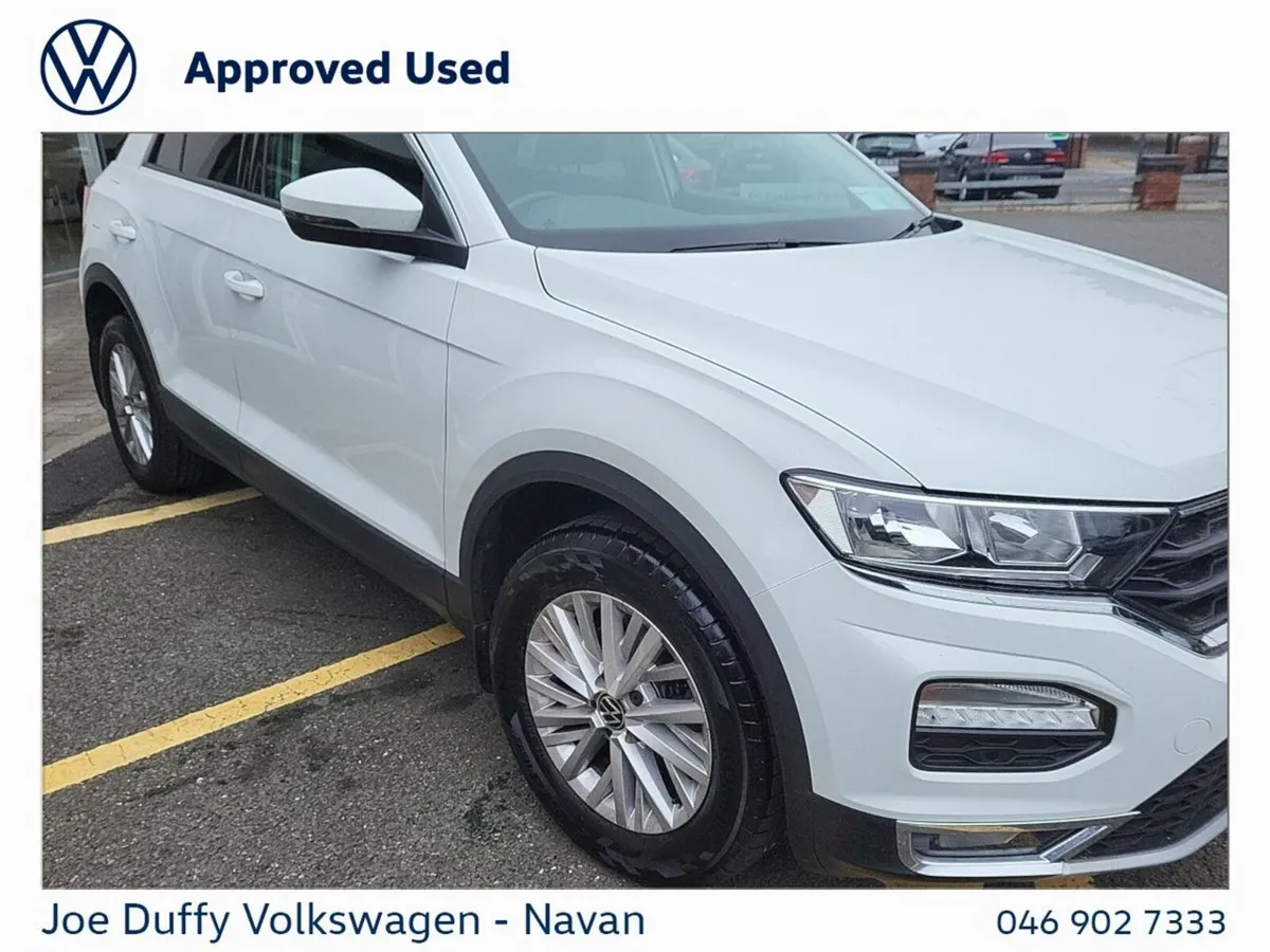 Volkswagen T-Roc SUV, Petrol, 2021, White