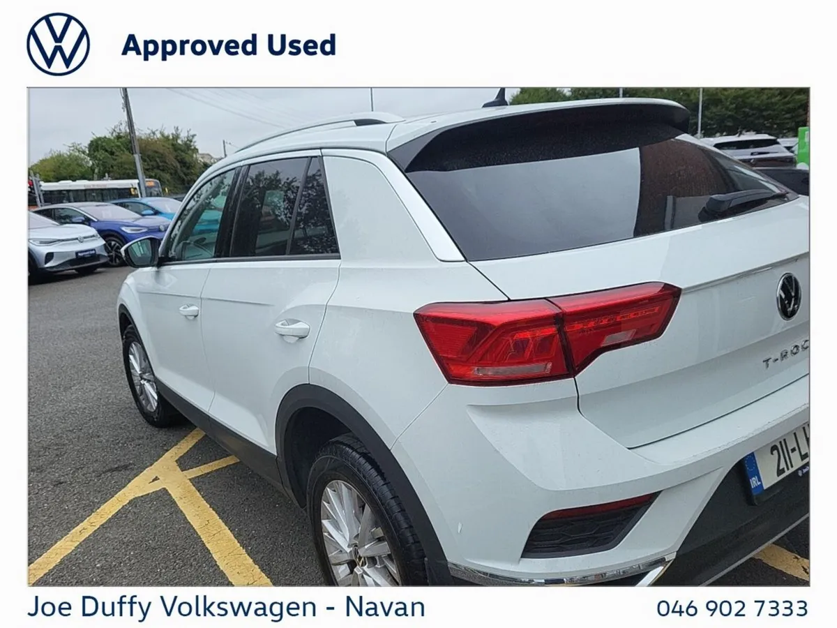 Volkswagen T-Roc SUV, Petrol, 2021, White
