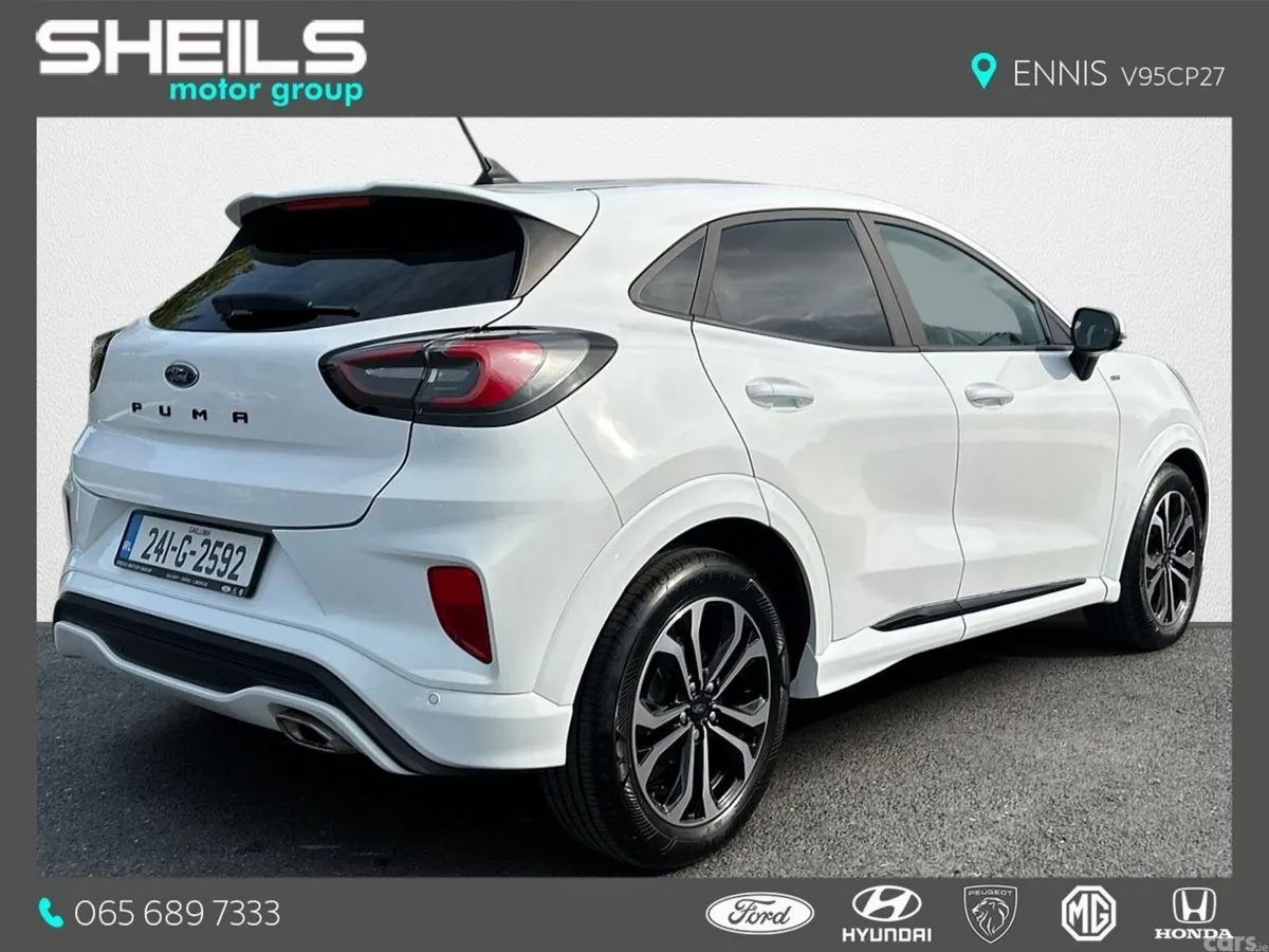 Ford Puma SUV, Petrol, 2024, White