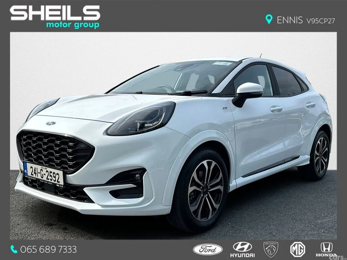 Ford Puma SUV, Petrol, 2024, White