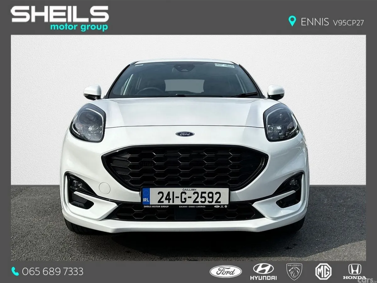 Ford Puma SUV, Petrol, 2024, White