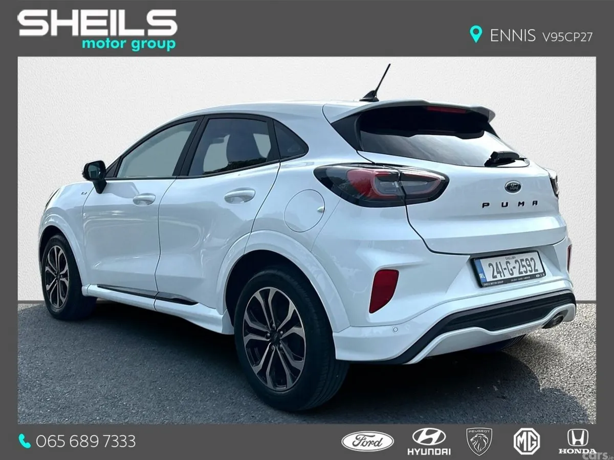 Ford Puma SUV, Petrol, 2024, White