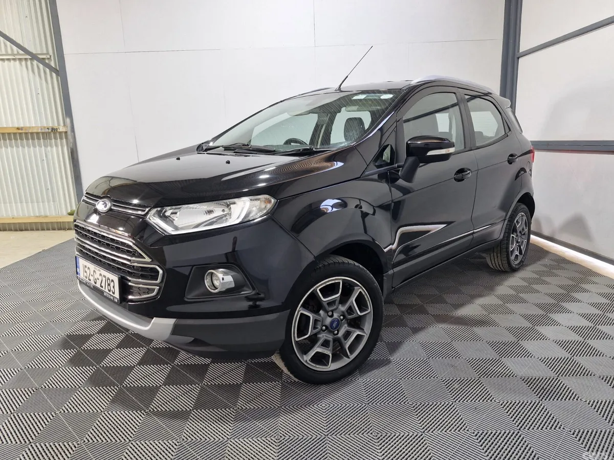 Ford EcoSport SUV, Petrol, 2015, Black
