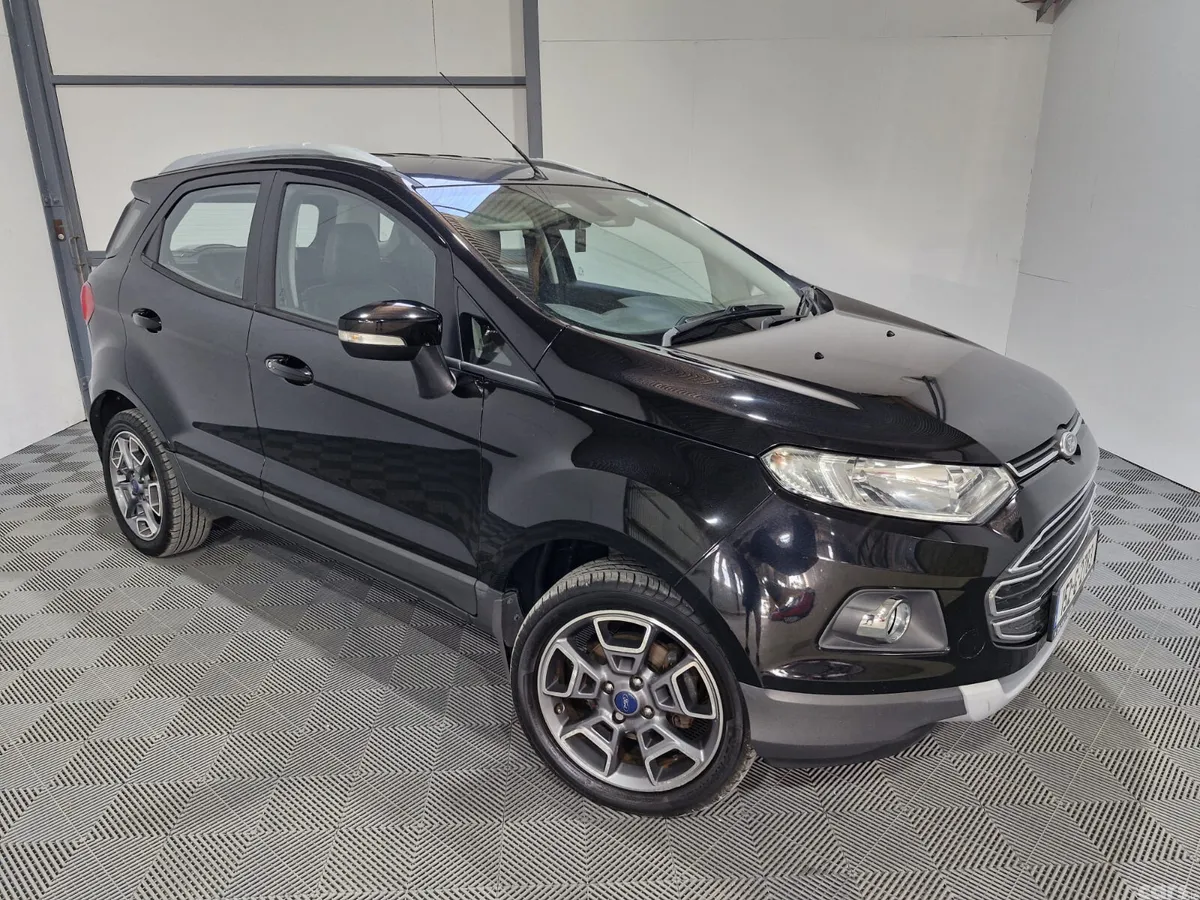 Ford EcoSport SUV, Petrol, 2015, Black