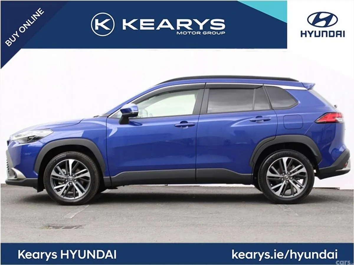 Toyota Corolla Cross SUV, Petrol Hybrid, 2023, Blue
