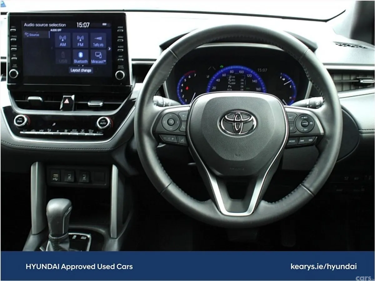 Toyota Corolla Cross SUV, Petrol Hybrid, 2023, Blue