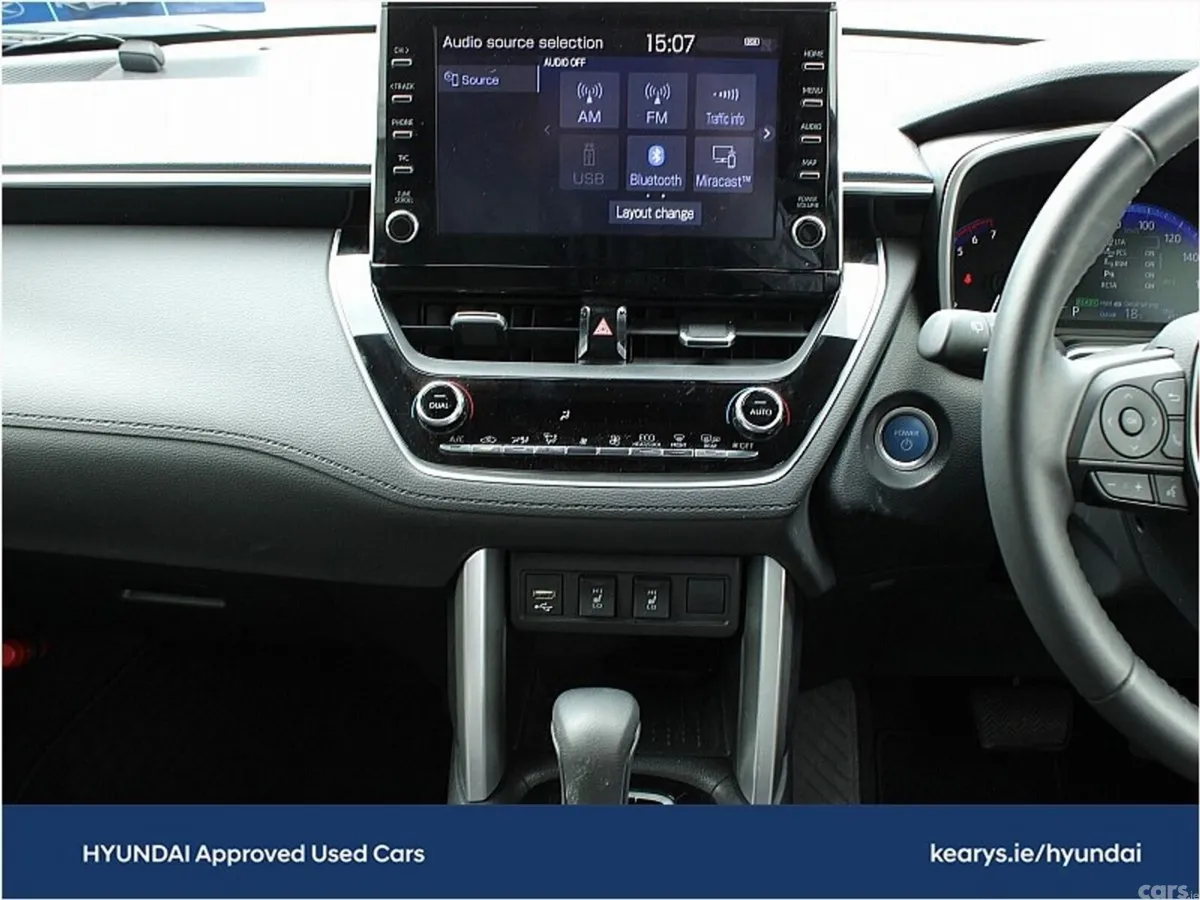 Toyota Corolla Cross SUV, Petrol Hybrid, 2023, Blue