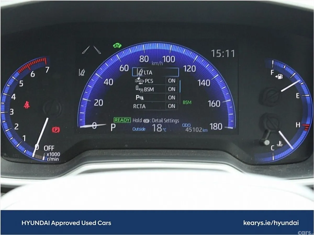 Toyota Corolla Cross SUV, Petrol Hybrid, 2023, Blue