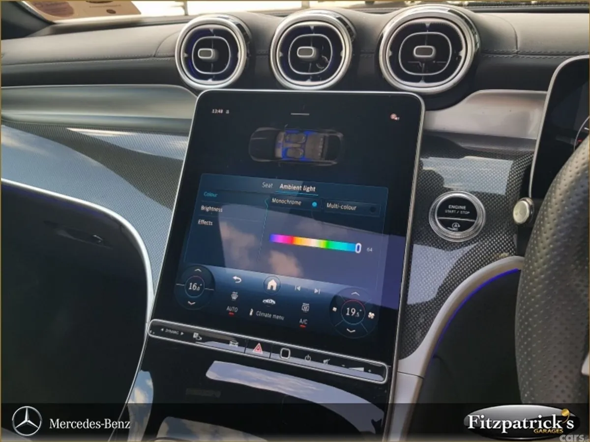Mercedes-Benz GLC SUV, Diesel Hybrid, 2025, Black