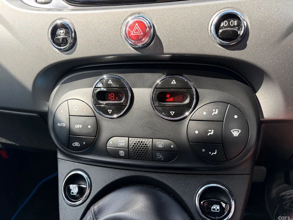 Fiat 500 Hatchback, Petrol, 2019, Blue