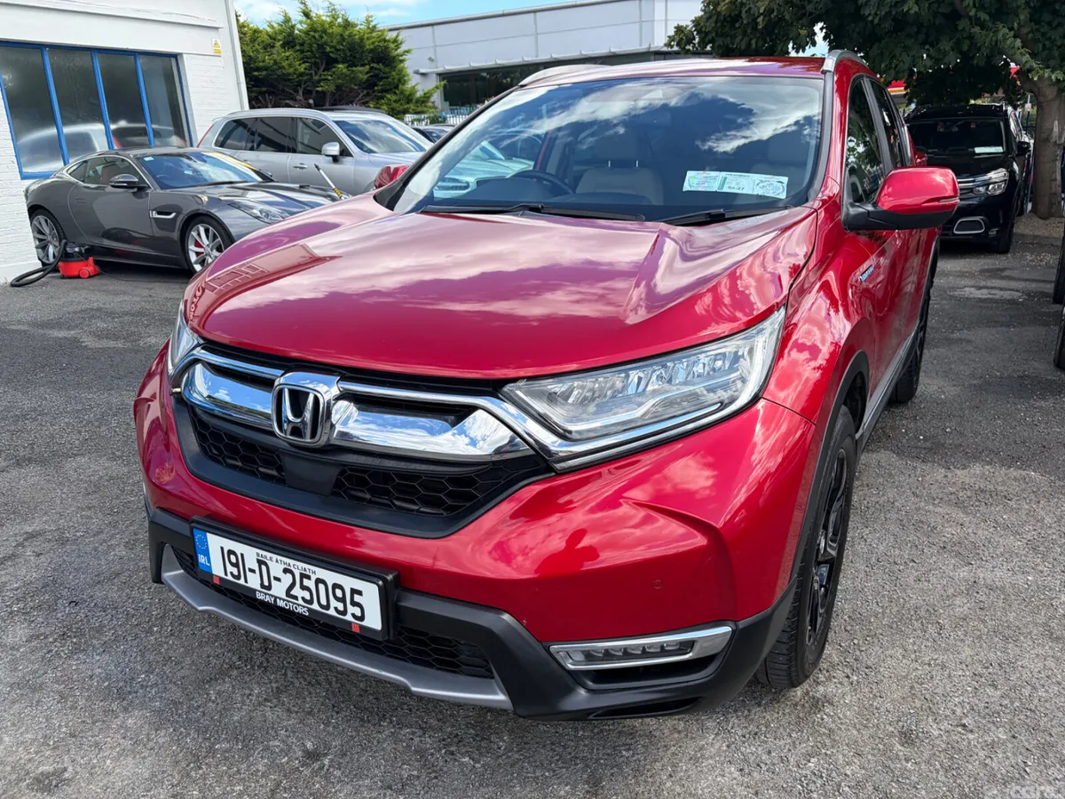 Honda CR-V SUV, Petrol Hybrid, 2019, Red