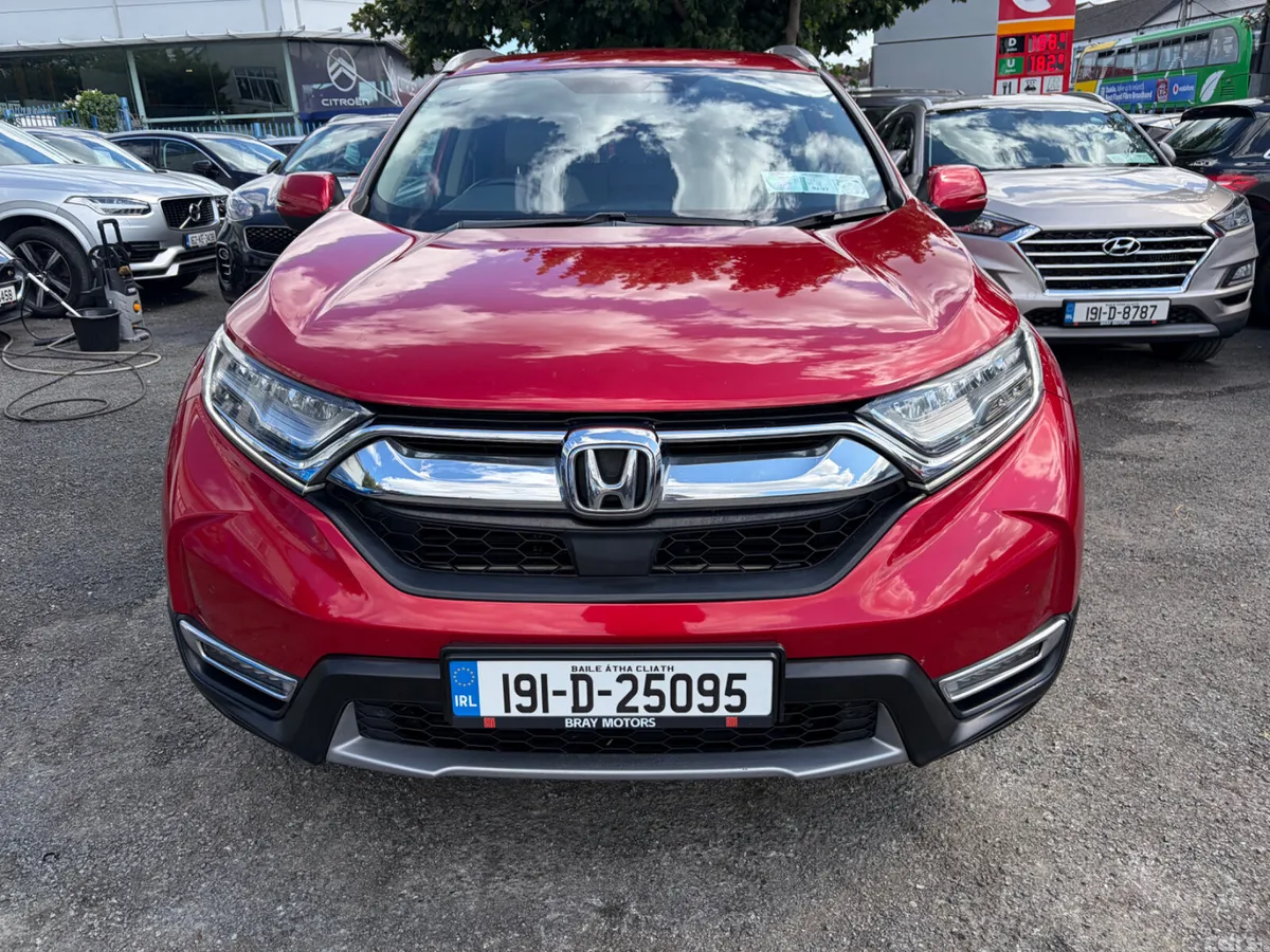 Honda CR-V SUV, Petrol Hybrid, 2019, Red