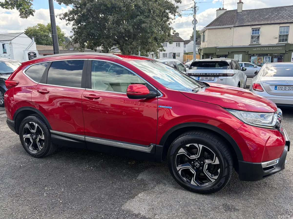 Honda CR-V SUV, Petrol Hybrid, 2019, Red