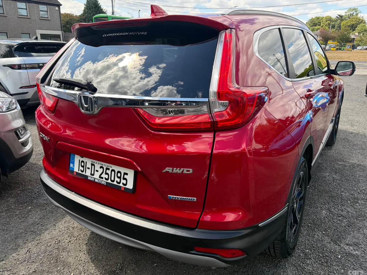 Honda CR-V SUV, Petrol Hybrid, 2019, Red