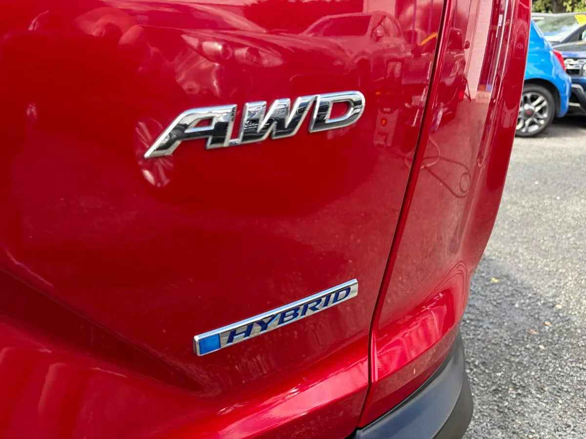 Honda CR-V SUV, Petrol Hybrid, 2019, Red