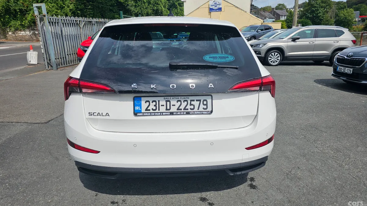 Skoda Scala Hatchback, Petrol, 2023, White