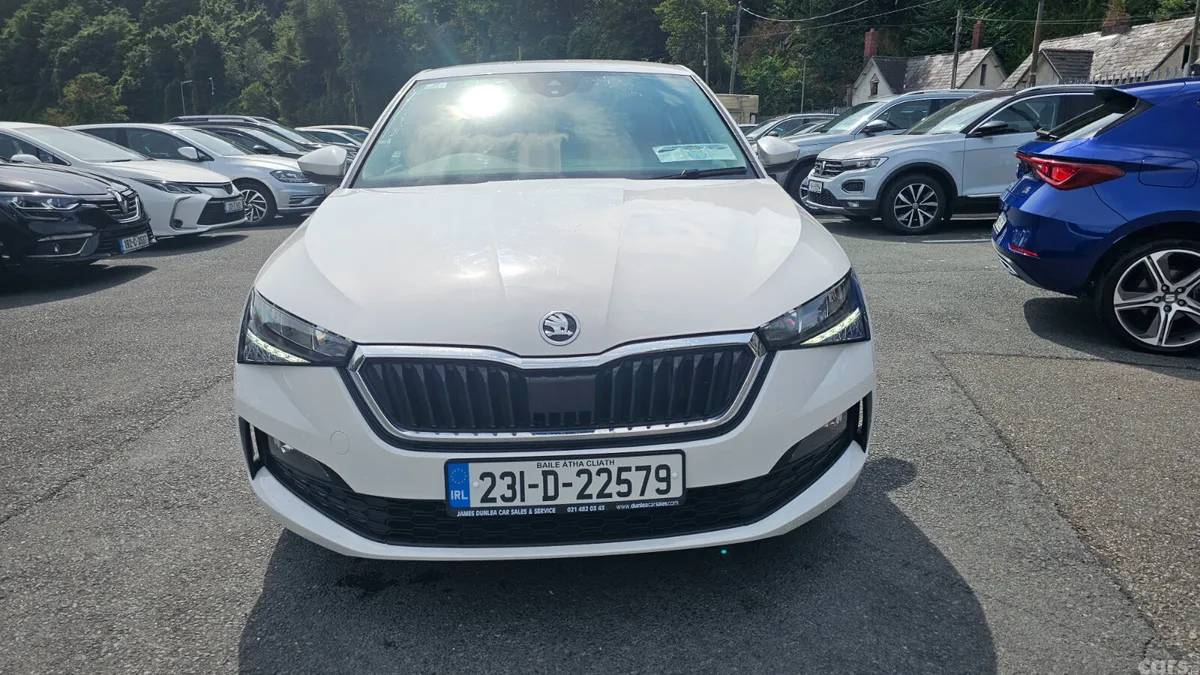 Skoda Scala Hatchback, Petrol, 2023, White