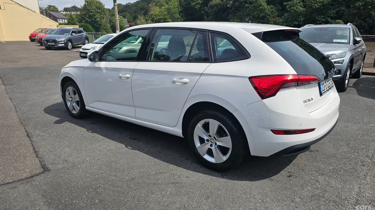 Skoda Scala Hatchback, Petrol, 2023, White