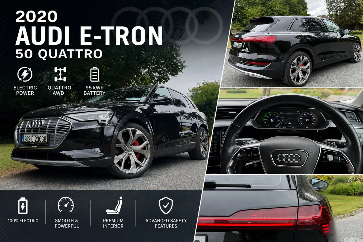 Audi e-tron Estate, Electric, 2020, Black