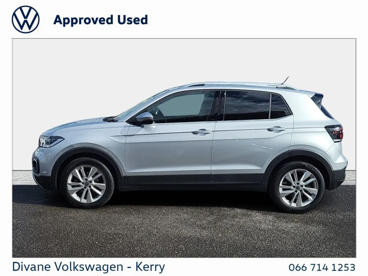 Volkswagen T-Cross Hatchback, Petrol, 2022, Silver