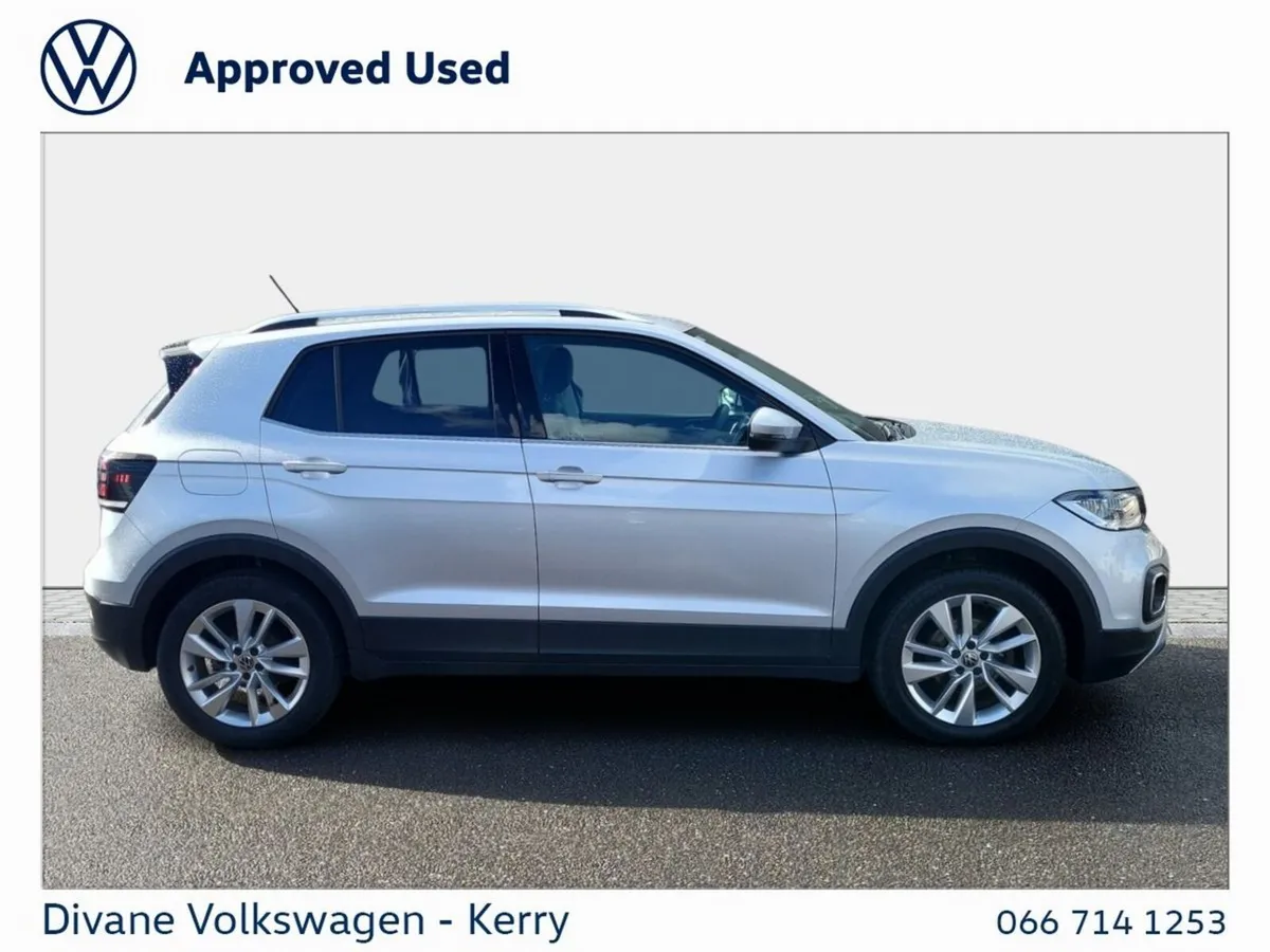 Volkswagen T-Cross Hatchback, Petrol, 2022, Silver