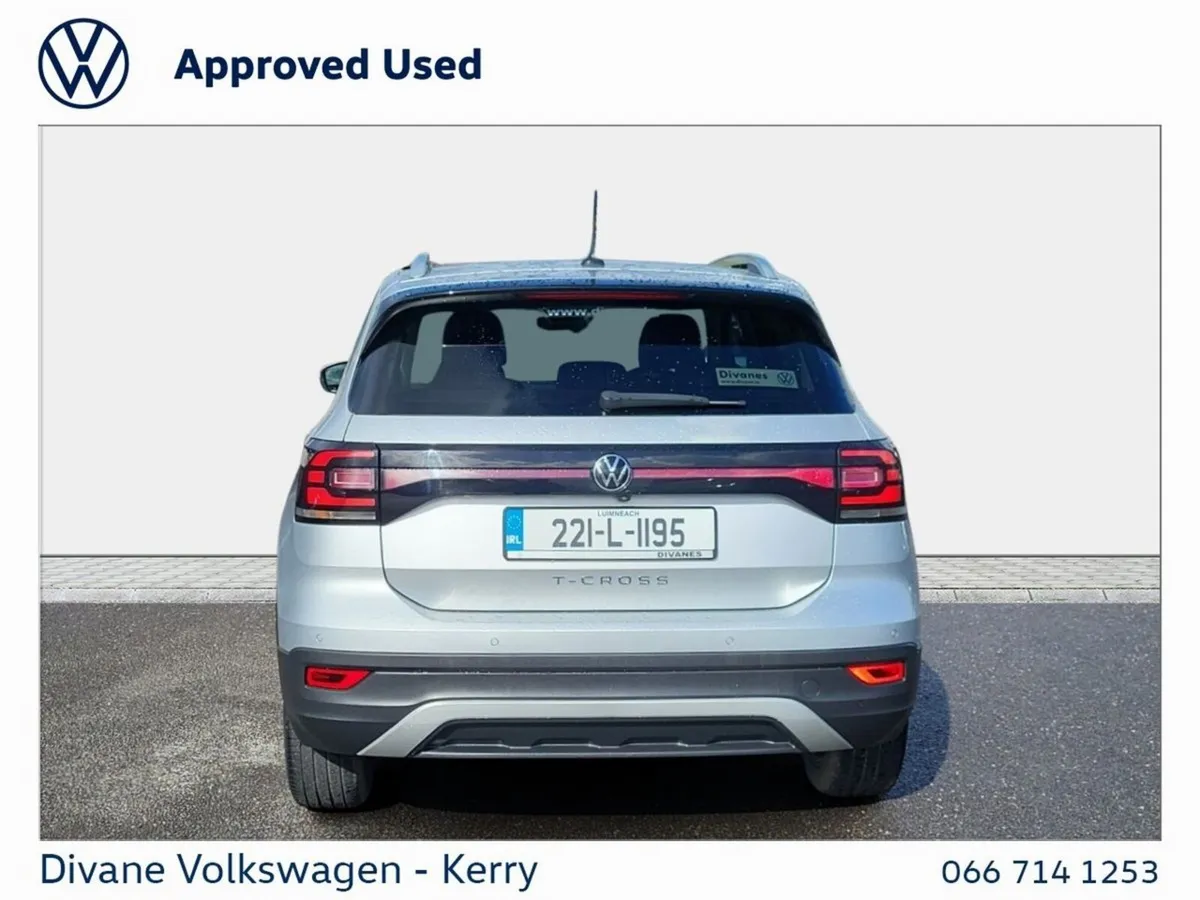 Volkswagen T-Cross Hatchback, Petrol, 2022, Silver