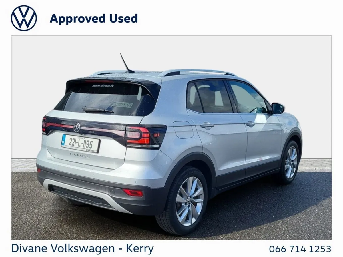 Volkswagen T-Cross Hatchback, Petrol, 2022, Silver