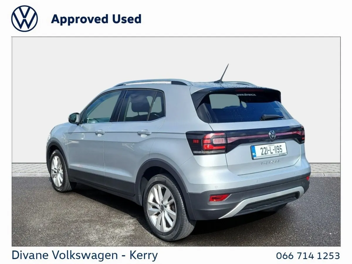 Volkswagen T-Cross Hatchback, Petrol, 2022, Silver