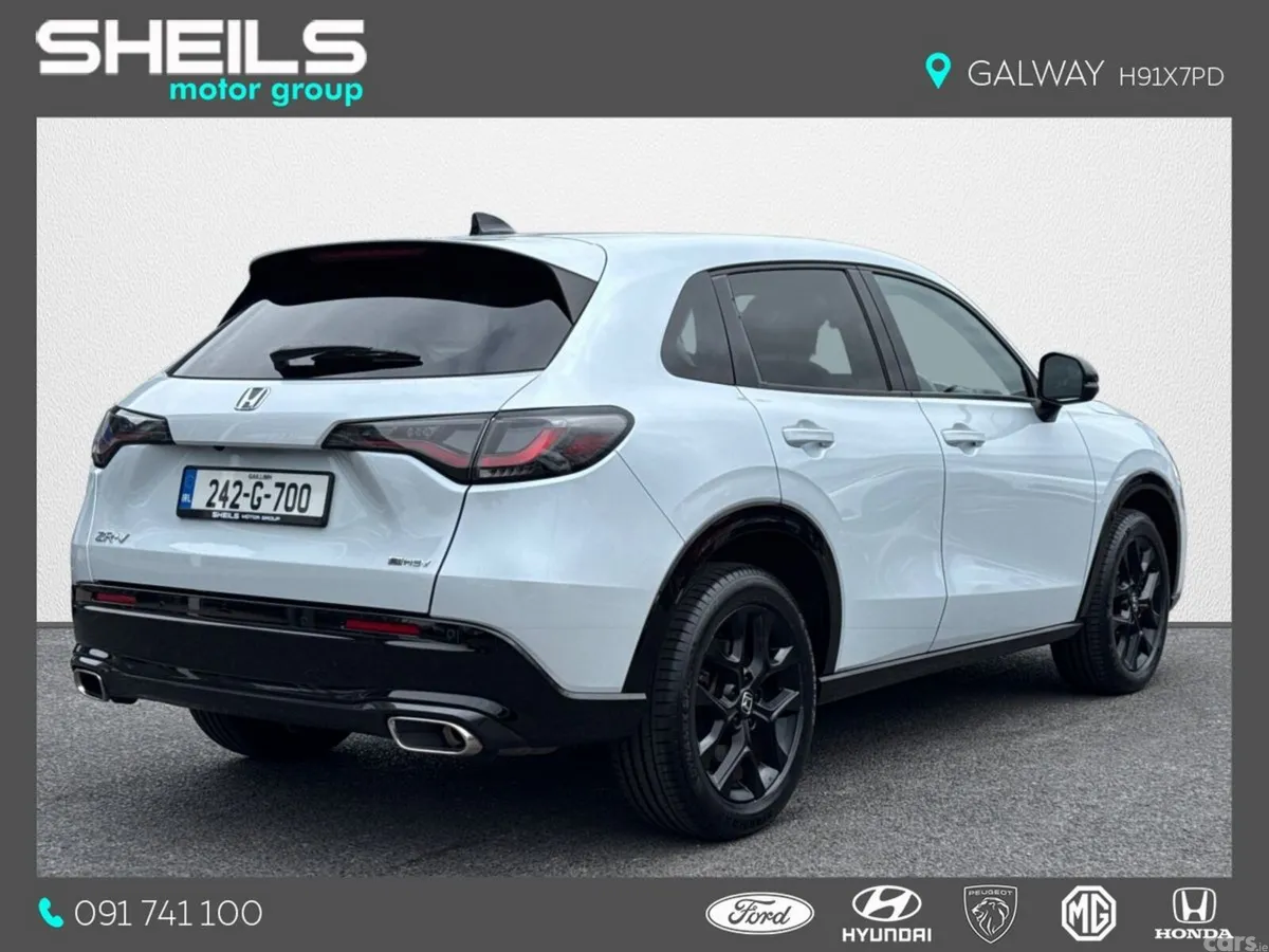 Honda ZR-V SUV, Petrol Hybrid, 2024, White