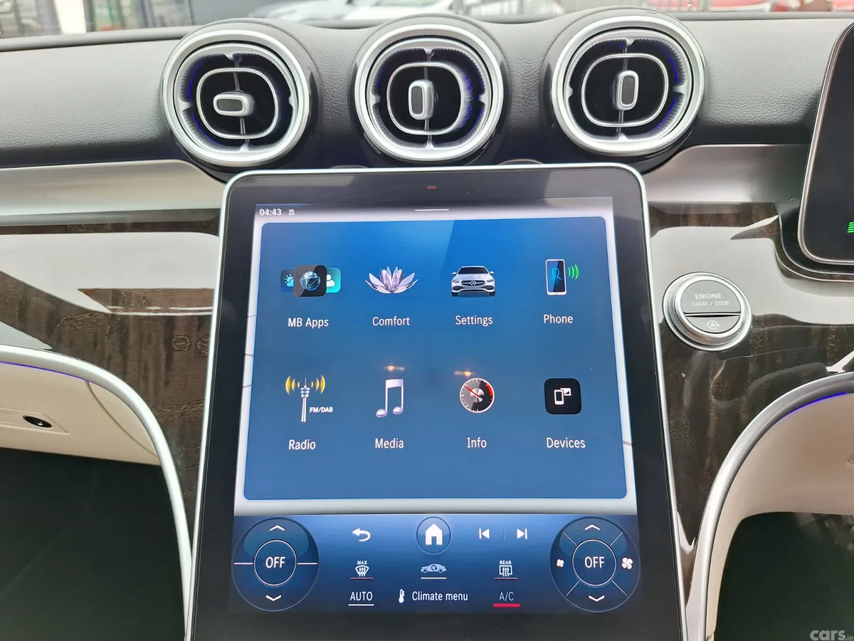 Mercedes-Benz C-Class Estate/Jeep, Diesel Hybrid, 2022, Blue