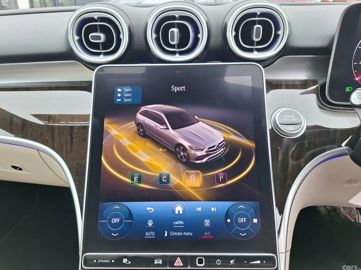 Mercedes-Benz C-Class Estate/Jeep, Diesel Hybrid, 2022, Blue