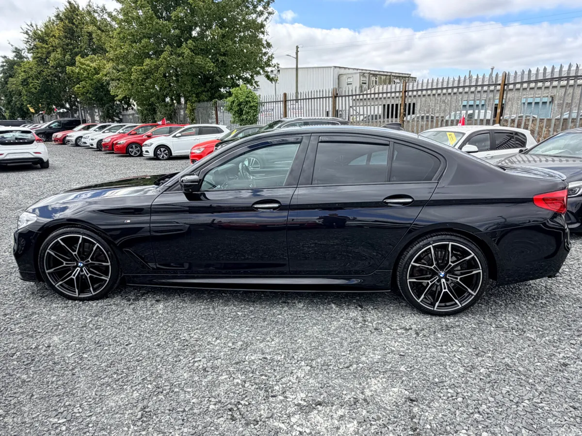 BMW 5-Series Saloon, Diesel, 2018, Black